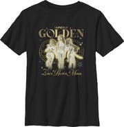 KPop Demon Hunters Boy's KPop Demon Hunters Huntrix The Golden Girls Graphic T-Shirt