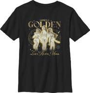KPop Demon Hunters Boy's KPop Demon Hunters Huntrix The Golden Girls Graphic T-Shirt