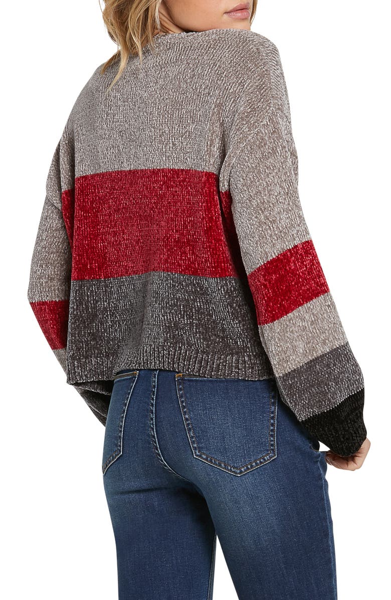 Volcom Bubble Tea Chenille Sweater, Alternate, color, 