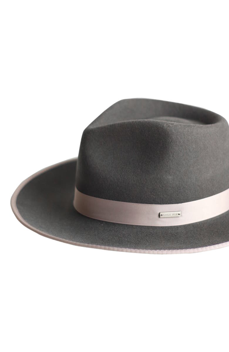 Gigi Pip Wool Rancher Hat, Alternate, color, 