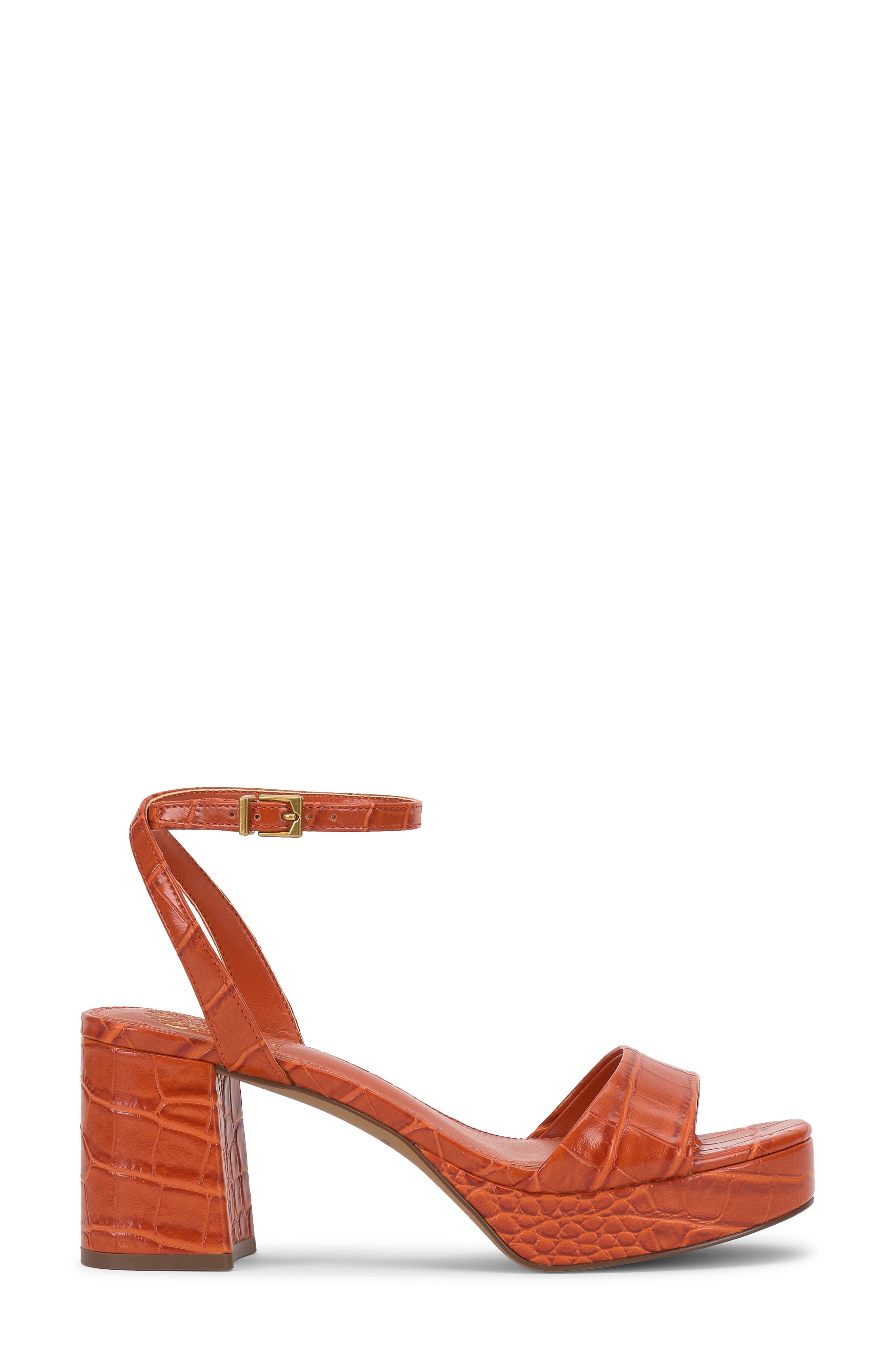 Pendreya Platform Sandal, Alternate, color, SUNSET