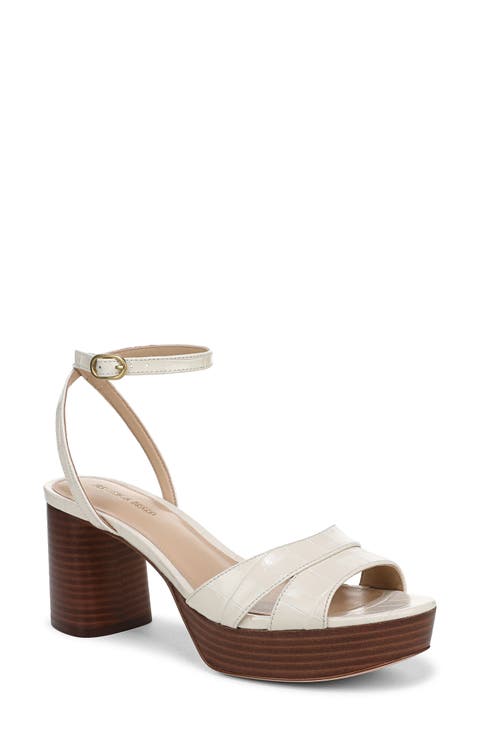 Drina Ankle Strap Platform Sandal (Women)
