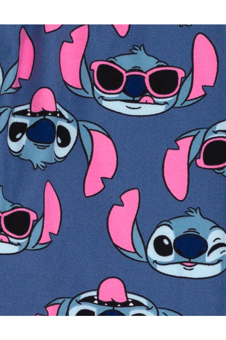 Lilo & Stitch Sequin Hoodie and Leggings Set, Alternate, color, Stitch Light Blue