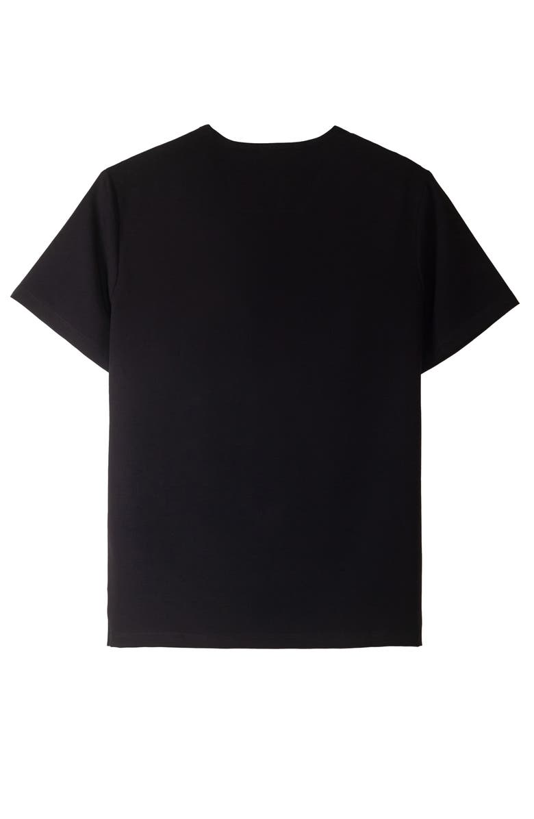 Members Only Brighton 3-Pocket Scrub Top, Alternate, color, Black