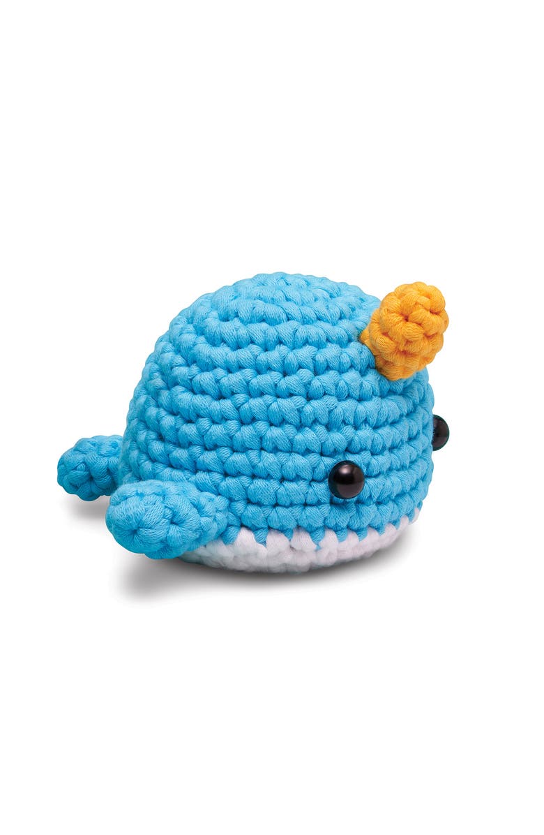 THE WOOBLES Narwhal Crochet Kit, Alternate, color, 