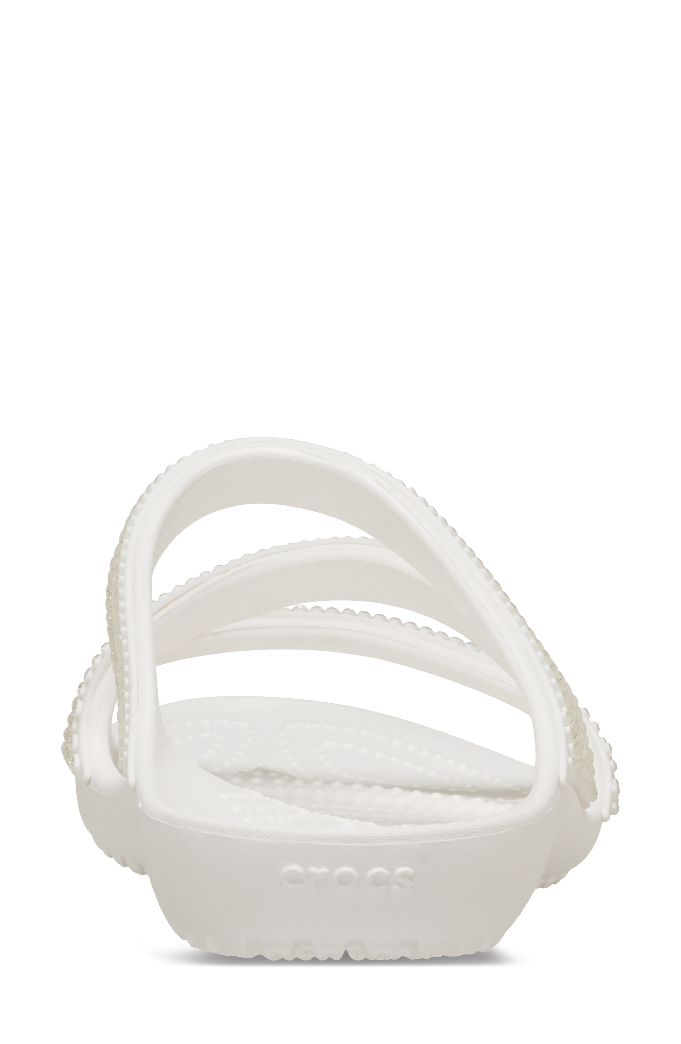 CROCS Kadee II Slide Sandal, Alternate, color, White