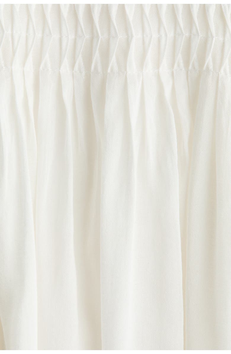 H&M Pintucked Blouse, Alternate, color, White