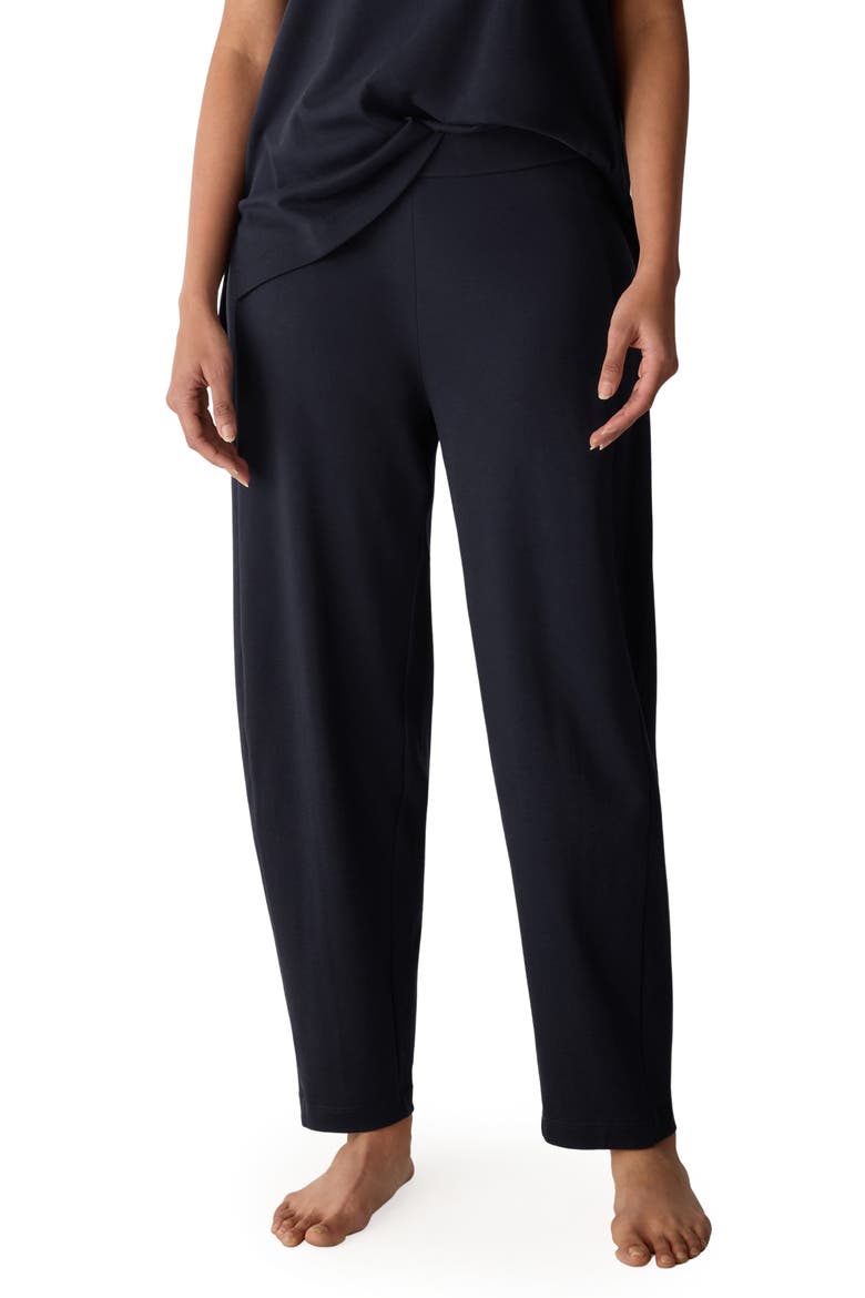 Organic Cotton Lantern Pants, Main, color, INK