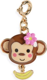 CHARM IT!® Kids' Goldtone Monkey Charm