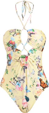 L'AGENCE Shiva Cutout One-Piece Swimsuit