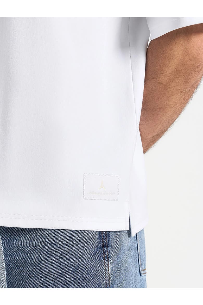 Relaxed Fit Cotton T-Shirt, Alternate, color, White