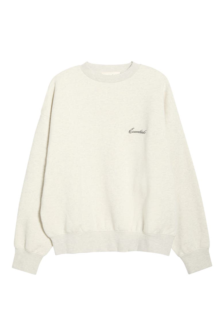 Classic Logo Graphic Sweatshirt, Alternate, color, OATMEAL HEATHER