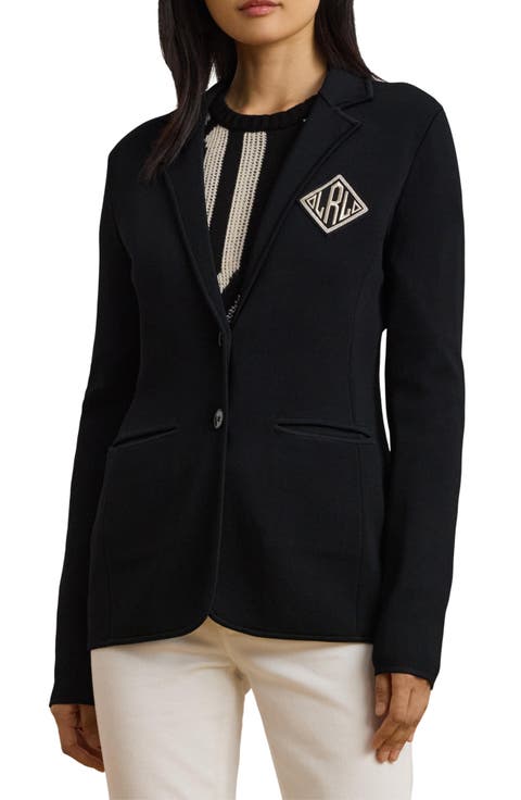 Logo Patch Blazer (Petite)