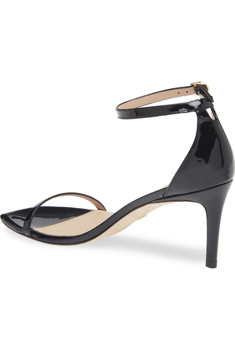Stuart Weitzman Nudistcurve 75 Sandal, Alternate, color, Black