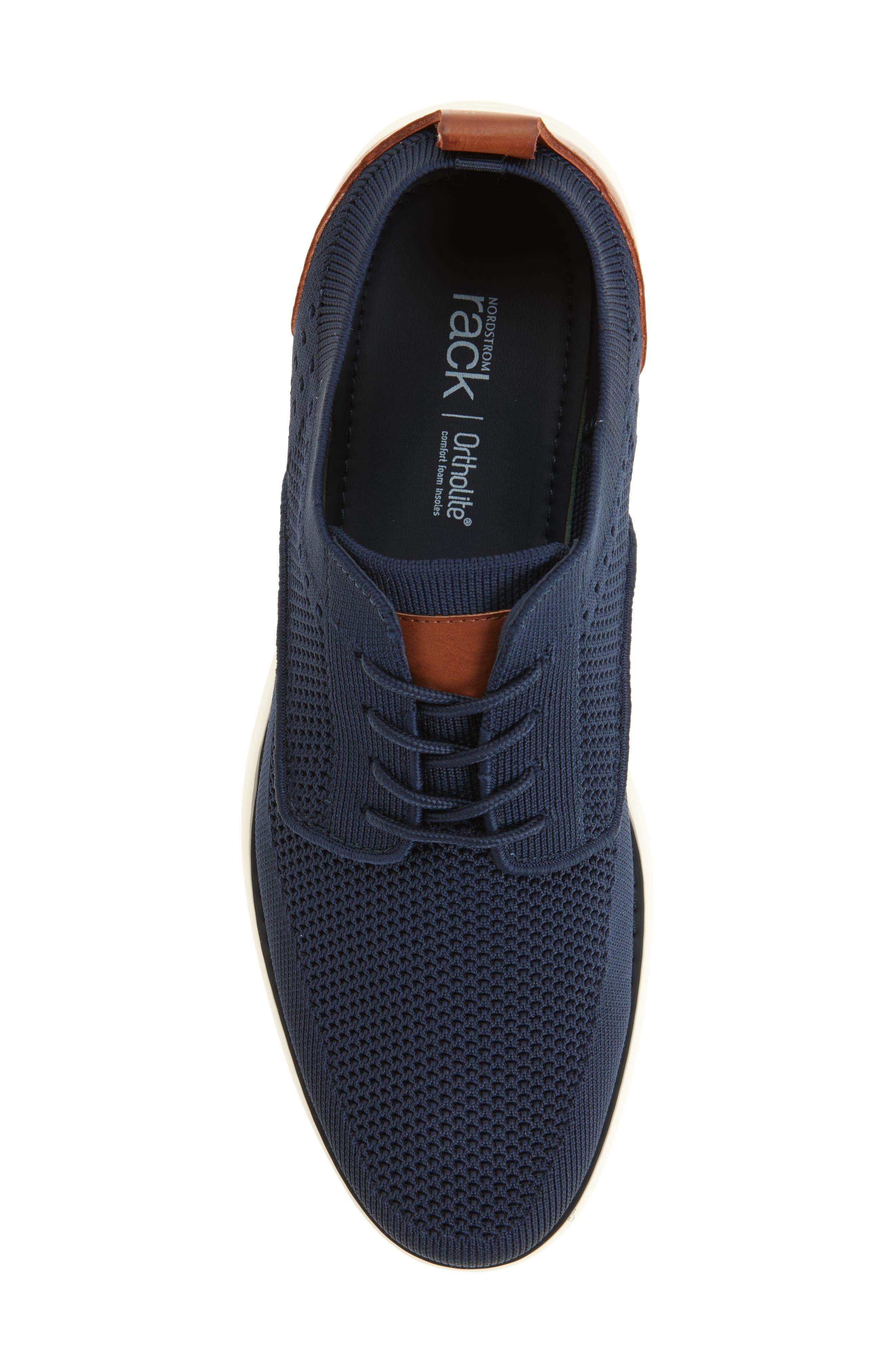 Milo Hybrid Knit Sneaker Derby, Alternate, color, NAVY BLAZER