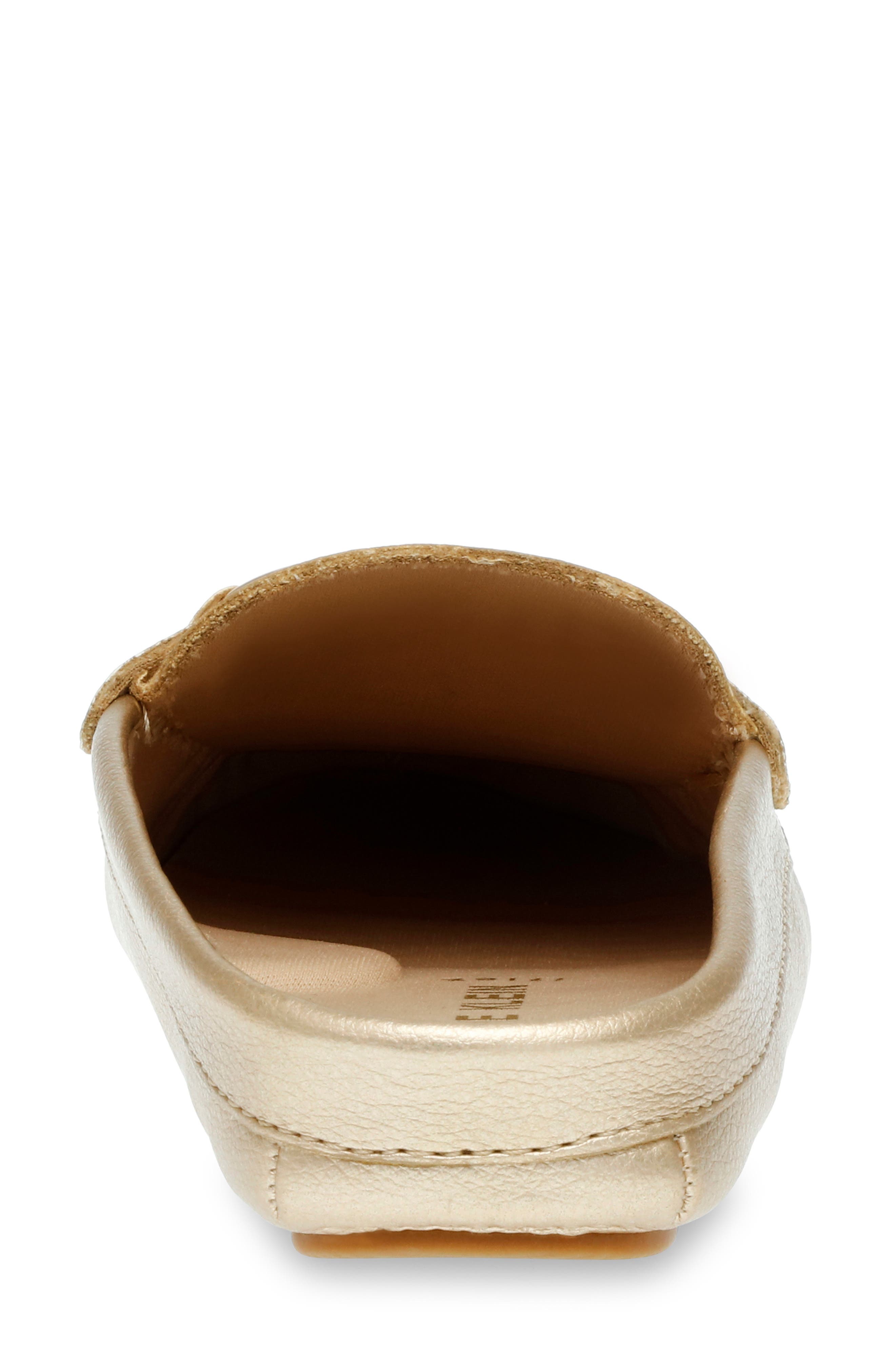 Anne Klein Centric Loafer Mule, Alternate, color, Gold Tumbled