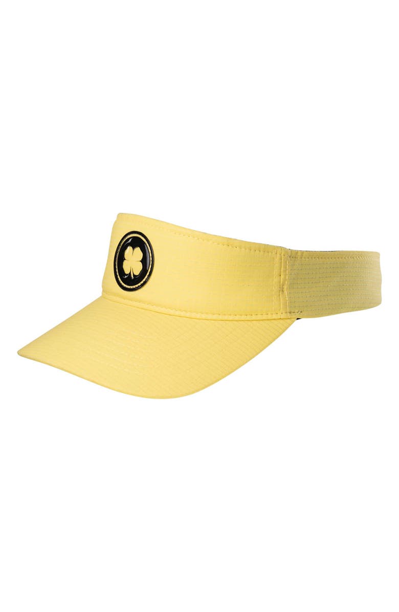Black Clover Lakeview 3 Visor, Alternate, color, Jessamine Yellow
