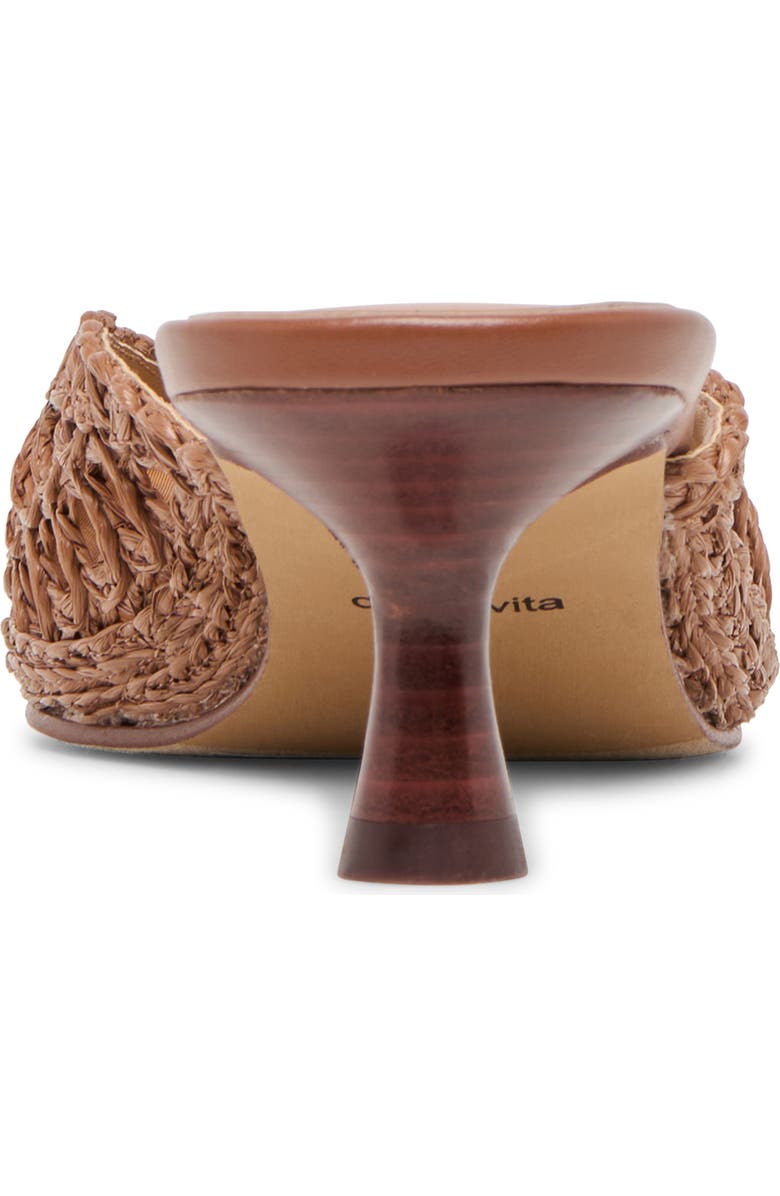 Dolce Vita Cleo Woven Mule, Alternate, color, Mid Brown Raffia
