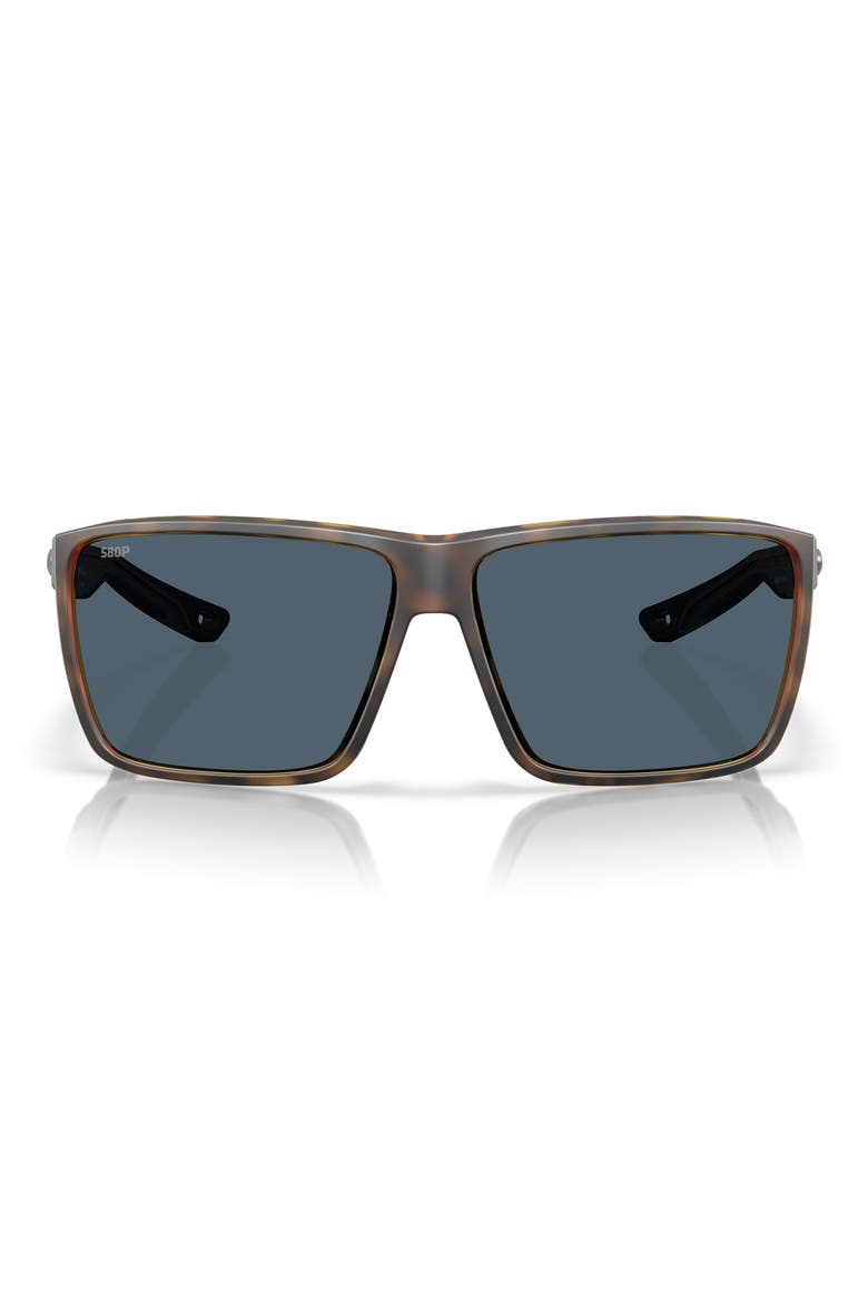 Rincon II 64mm Sunglasses, Main, color, MATTE TORTOISE / GRAY