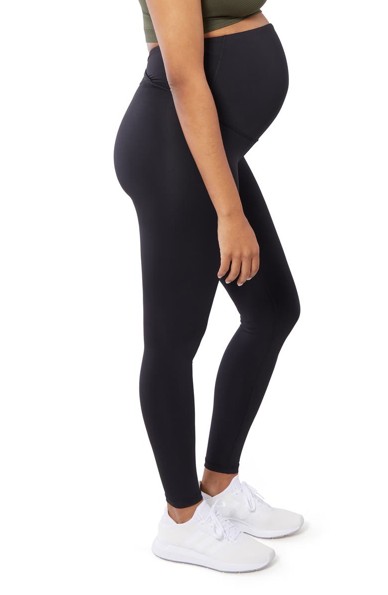 Ingrid & Isabel<sup>®</sup> Performance Maternity Leggings, Alternate, color, 
