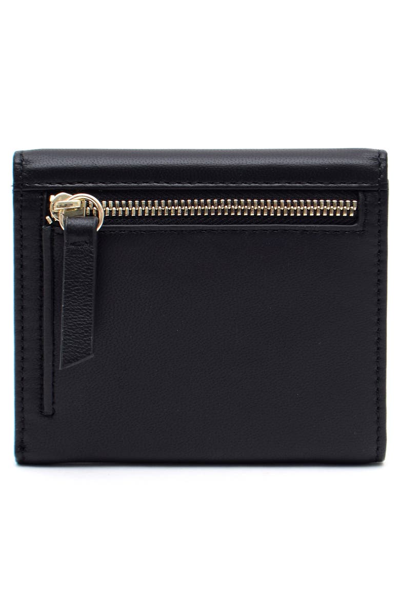 Thacker Skylar Leather Wallet, Alternate, color, Black