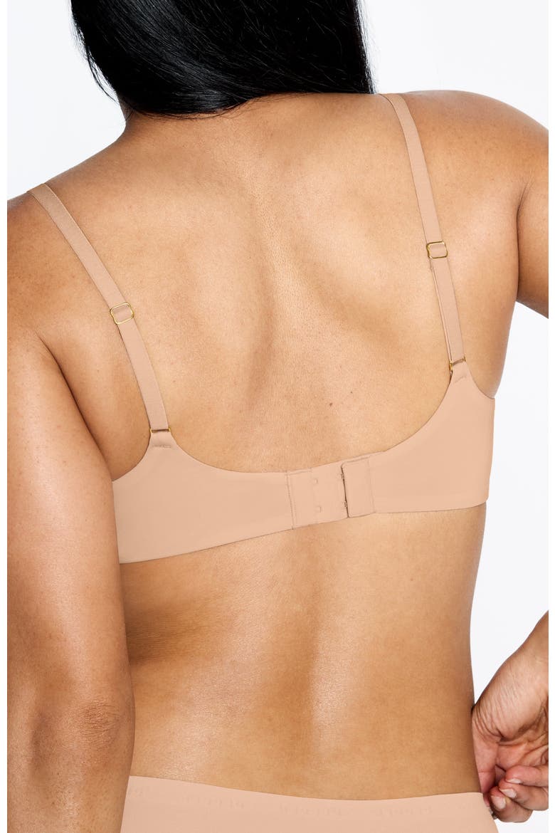 Simply Smooth T-Shirt Bra, Alternate, color, Buff