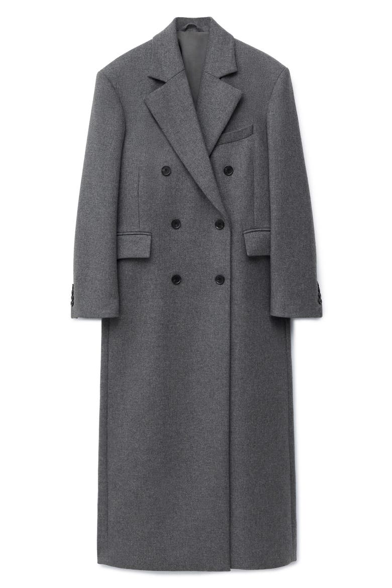 Longline Double Breasted Coat (Women) | Nordstromrack