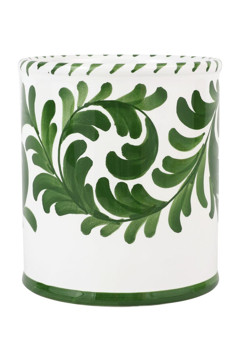 Arezzo Green Utensil Holder, Alternate, color, GREEN