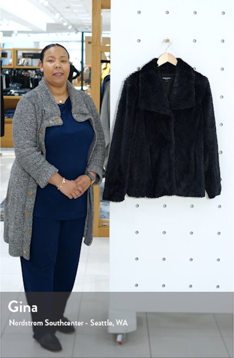 Faux Fur Jacket, sales video thumbnail