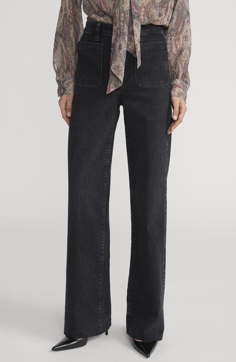 FRAME The Refined Straight Leg Jeans, Main, color, Vector