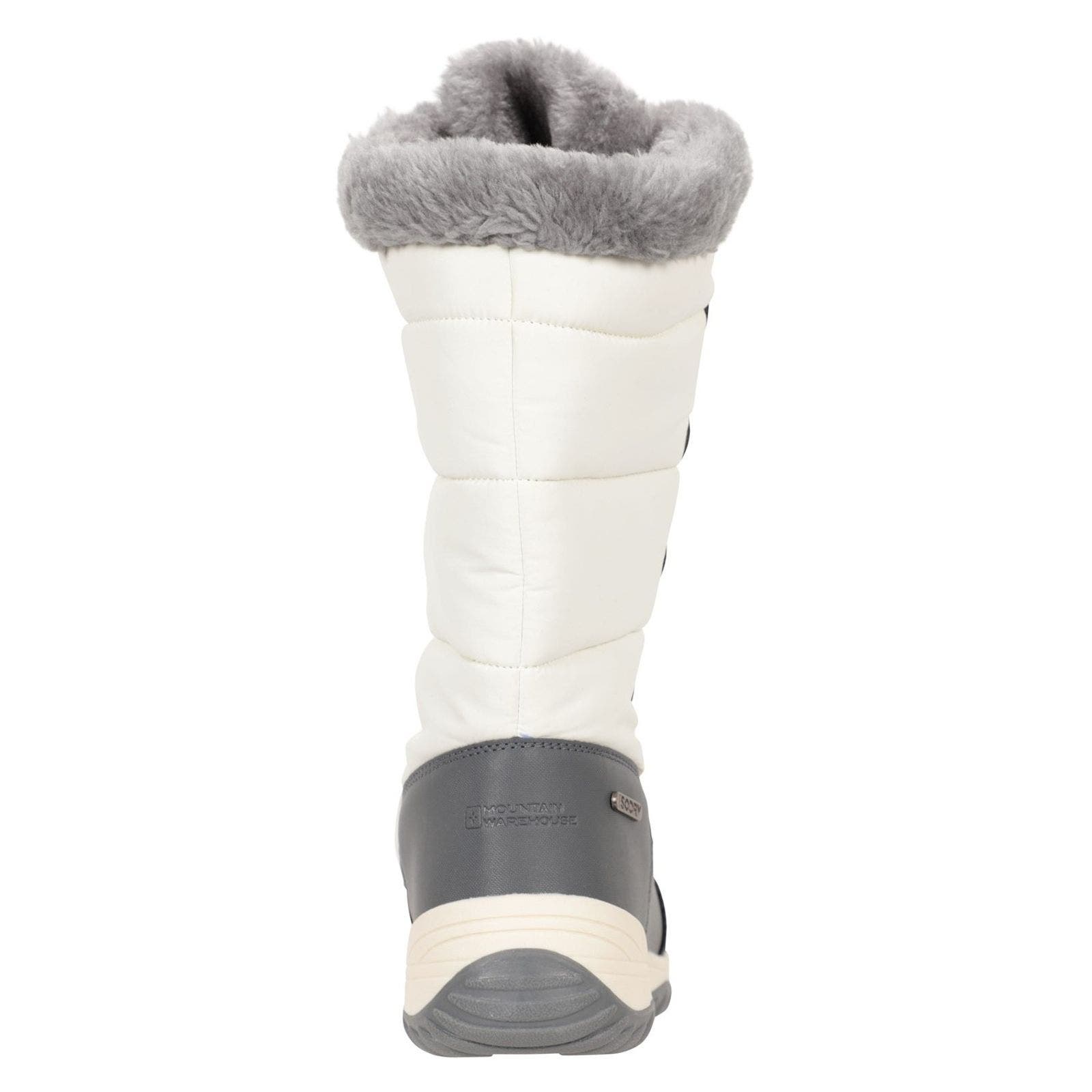 Snowflake Extreme Long Snow Boots, Alternate, color, White
