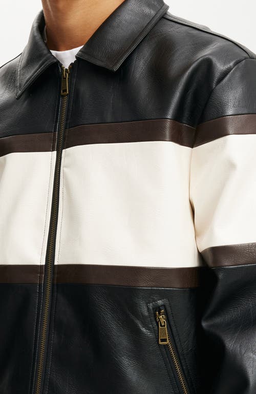 COTTON ON COTTON ON JOEY FAUX LEATHER JACKET