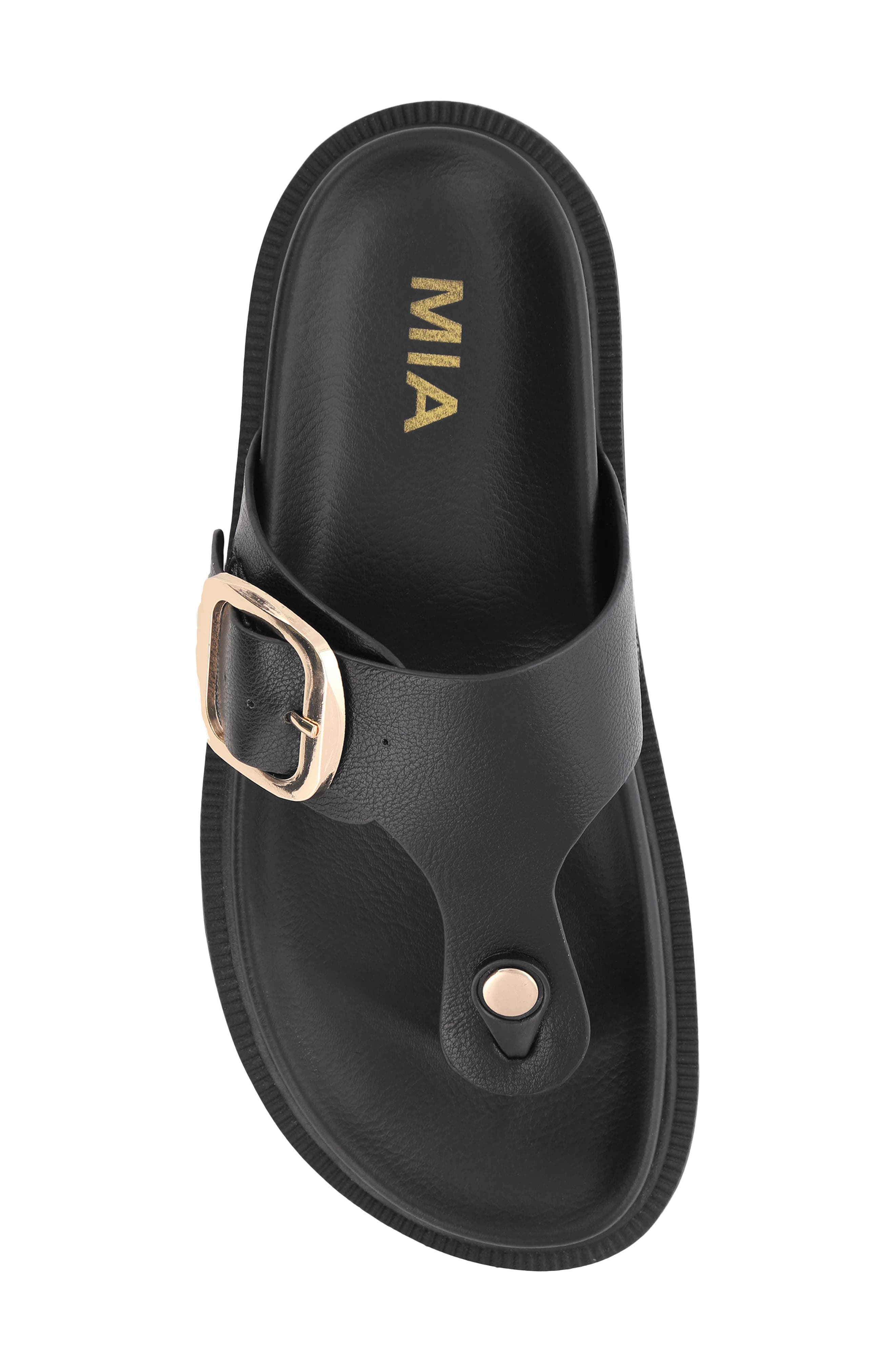 MIA Geri Sandal, Alternate, color, Black
