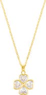 Adornia Clover Pendant Necklace