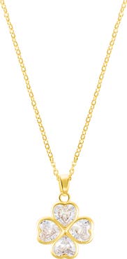 Adornia Clover Pendant Necklace