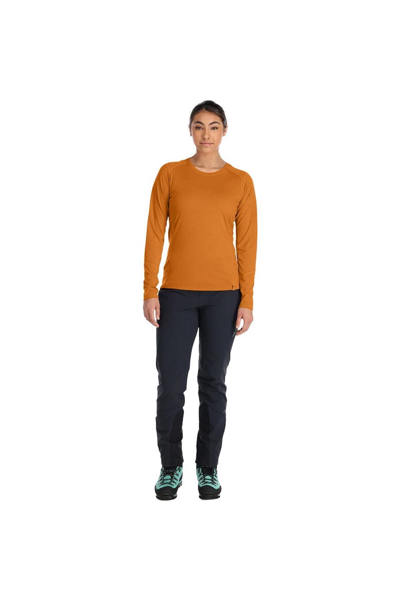 Syncrino Base Long-Sleeve T-Shirt - Women's, Alternate, color, Marmalade