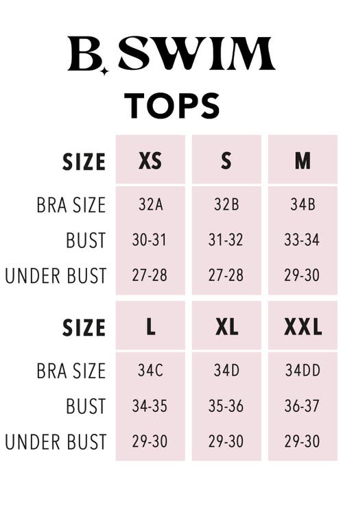 Shop B Swim Lyra Bikini Swimsuit Top