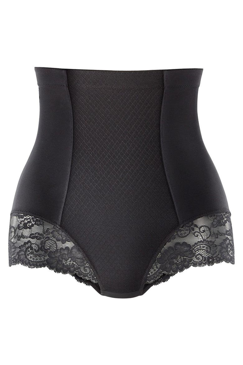 Waist Shaping Brief, Alternate, color, Black