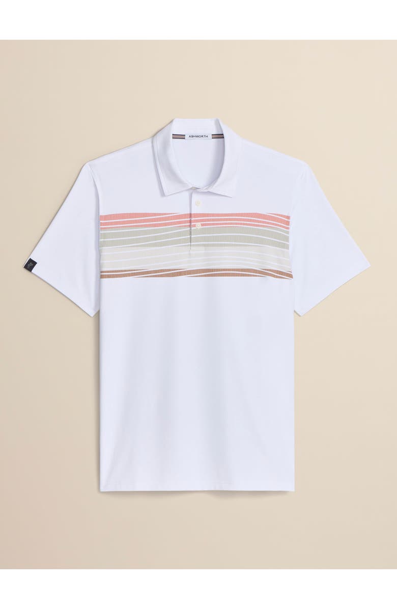 ASHWORTH GOLF Tide Polo, Main, color, White