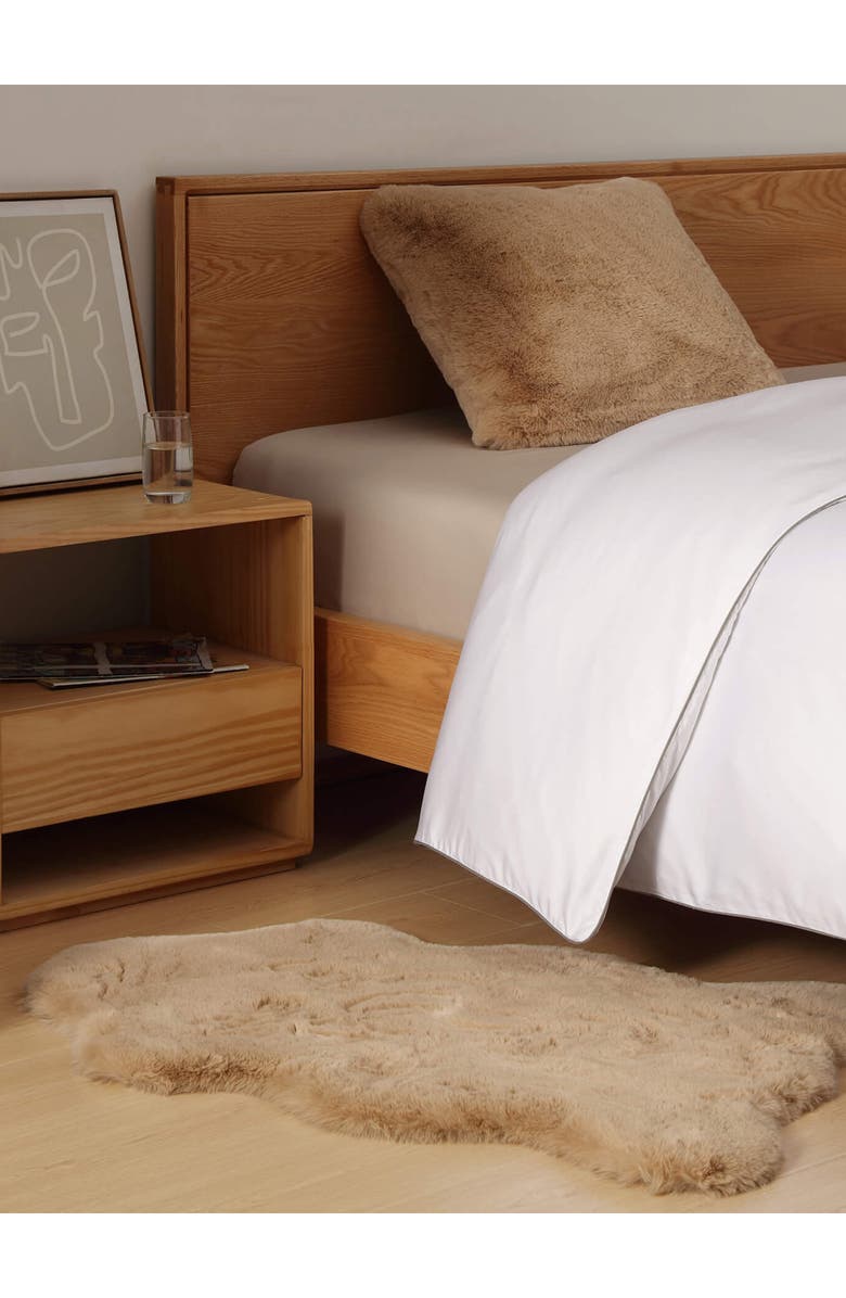 Sunday Citizen Faux Fur Accent Pillow, Alternate, color, 