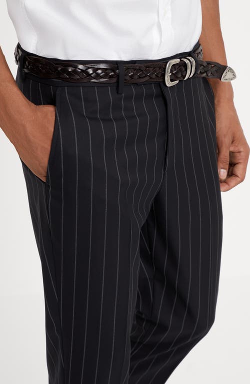 Brunello Cucinelli Formal Fit Trousers In Black