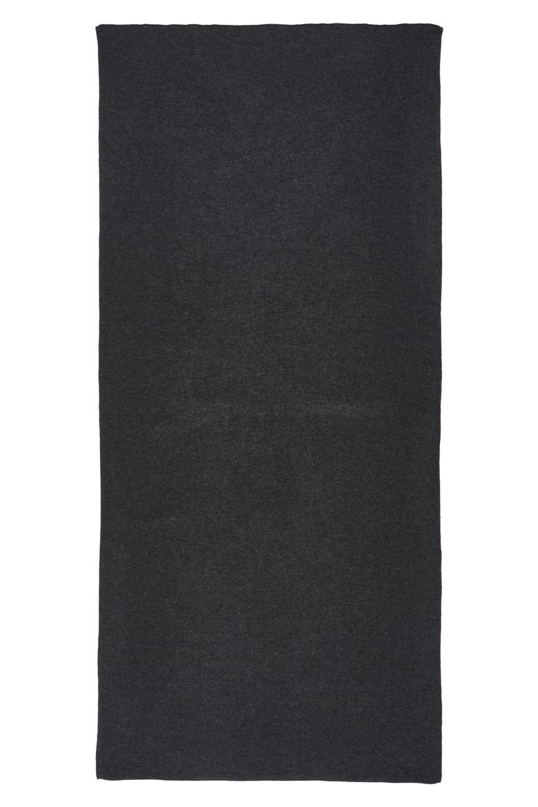 Raeburn Cashmere Scarf, Alternate, color, CHARCOAL