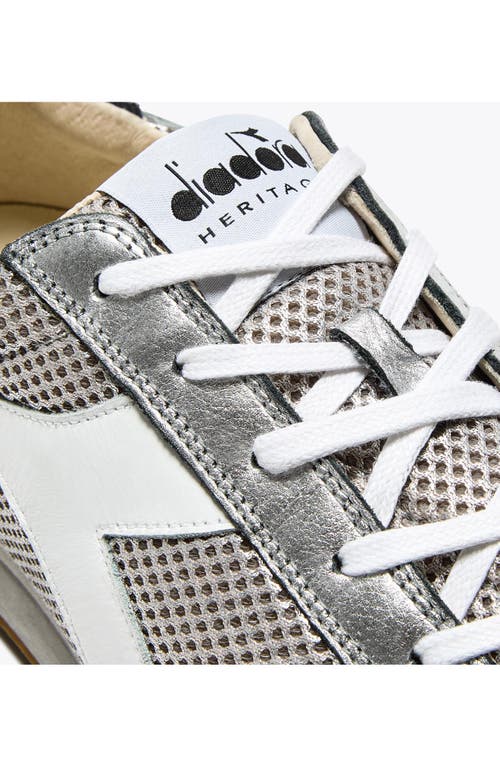 Diadora Equipe Stellar Sw In Silver Metalized