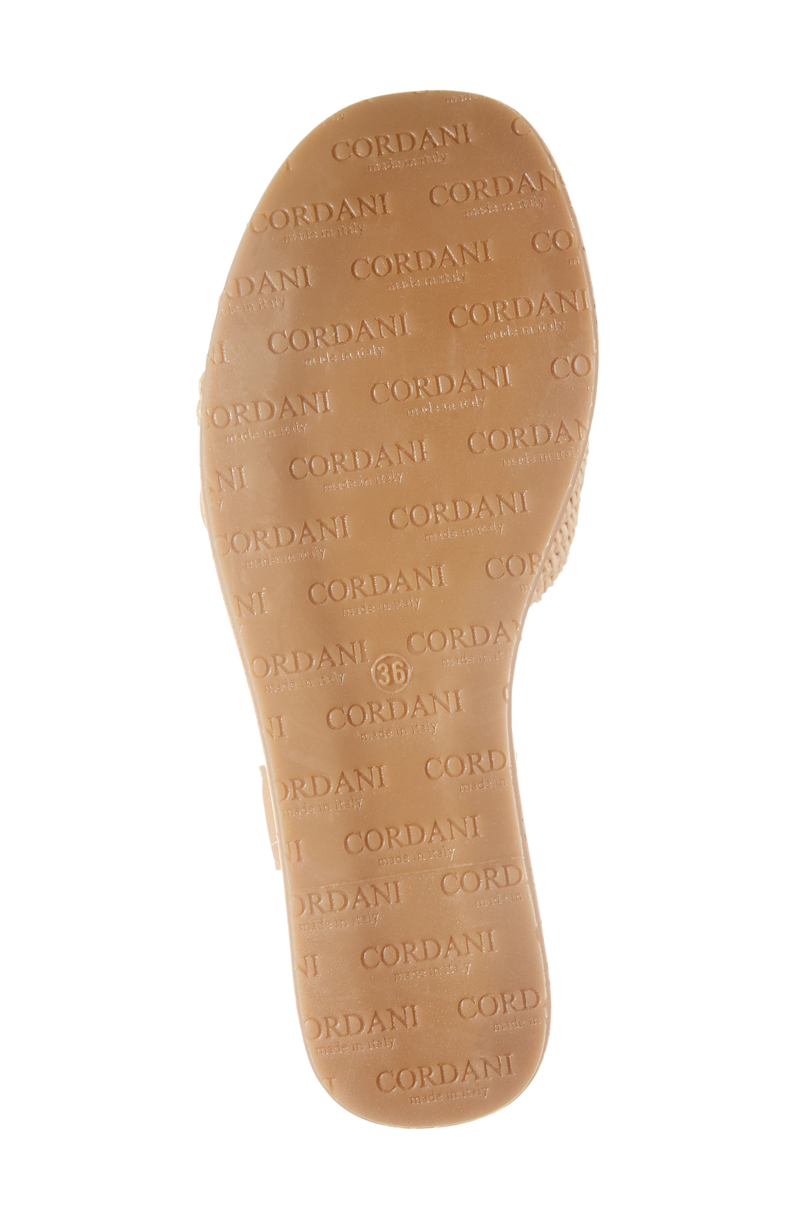 Cordani Jaylin Platform Wedge Sandal, Alternate, color, Natural