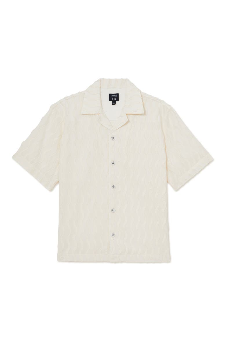 x Ché Mastella Camp Shirt, Alternate, color, OFF WHITE