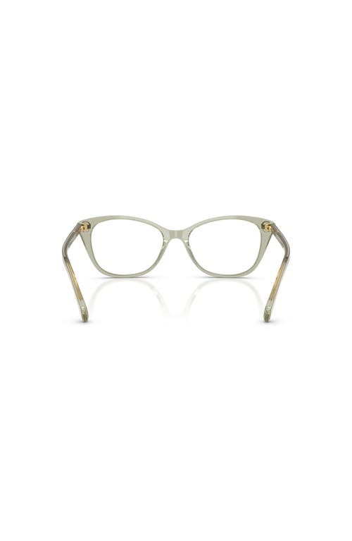 Ralph 53mm Rectangle Optical Glasses In Gray