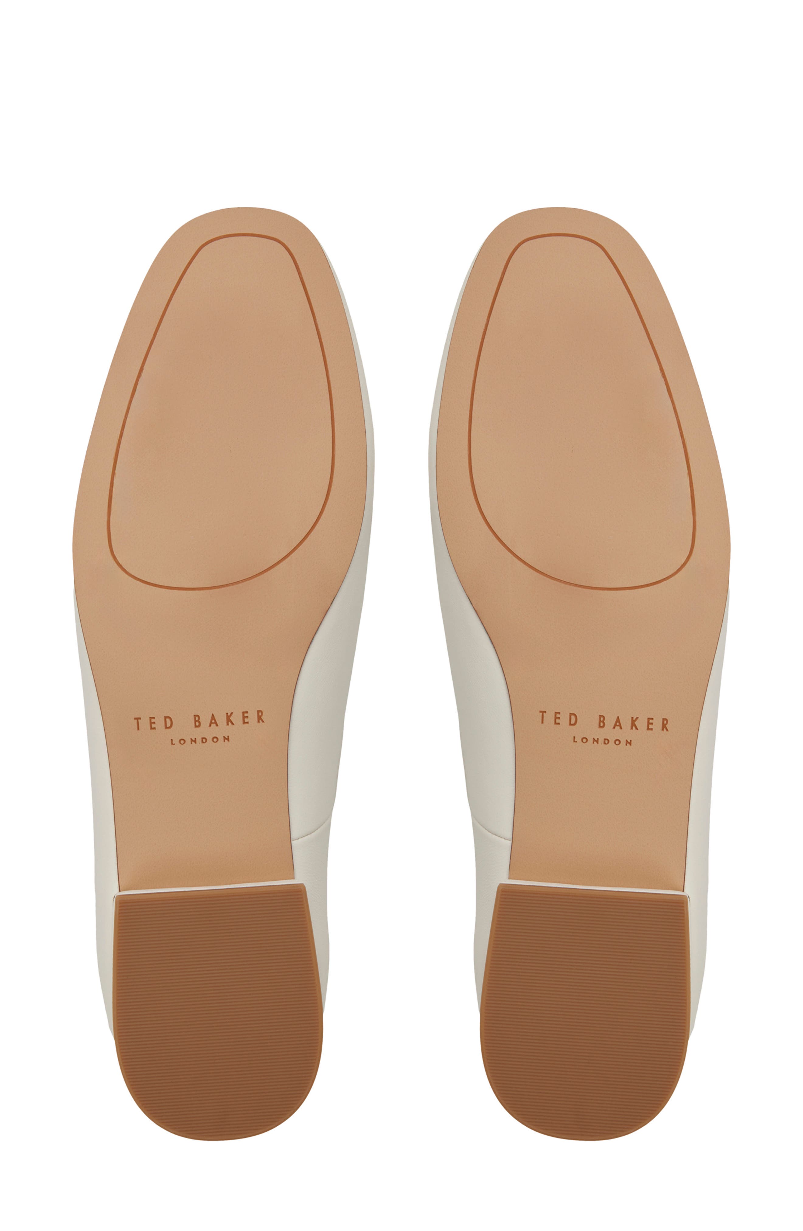 Clara Flat, Alternate, color, WHITE/ BONE
