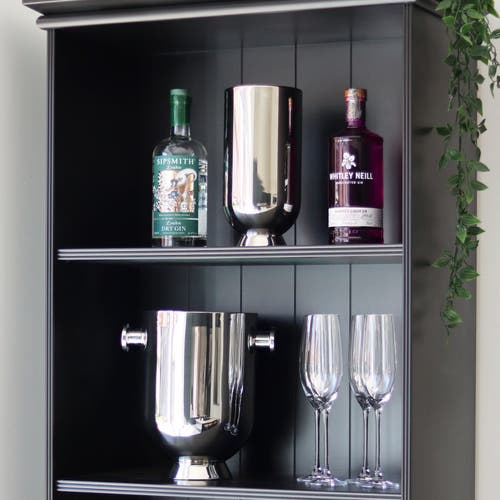 Nick Munro Trombone Wine Cooler In Silver