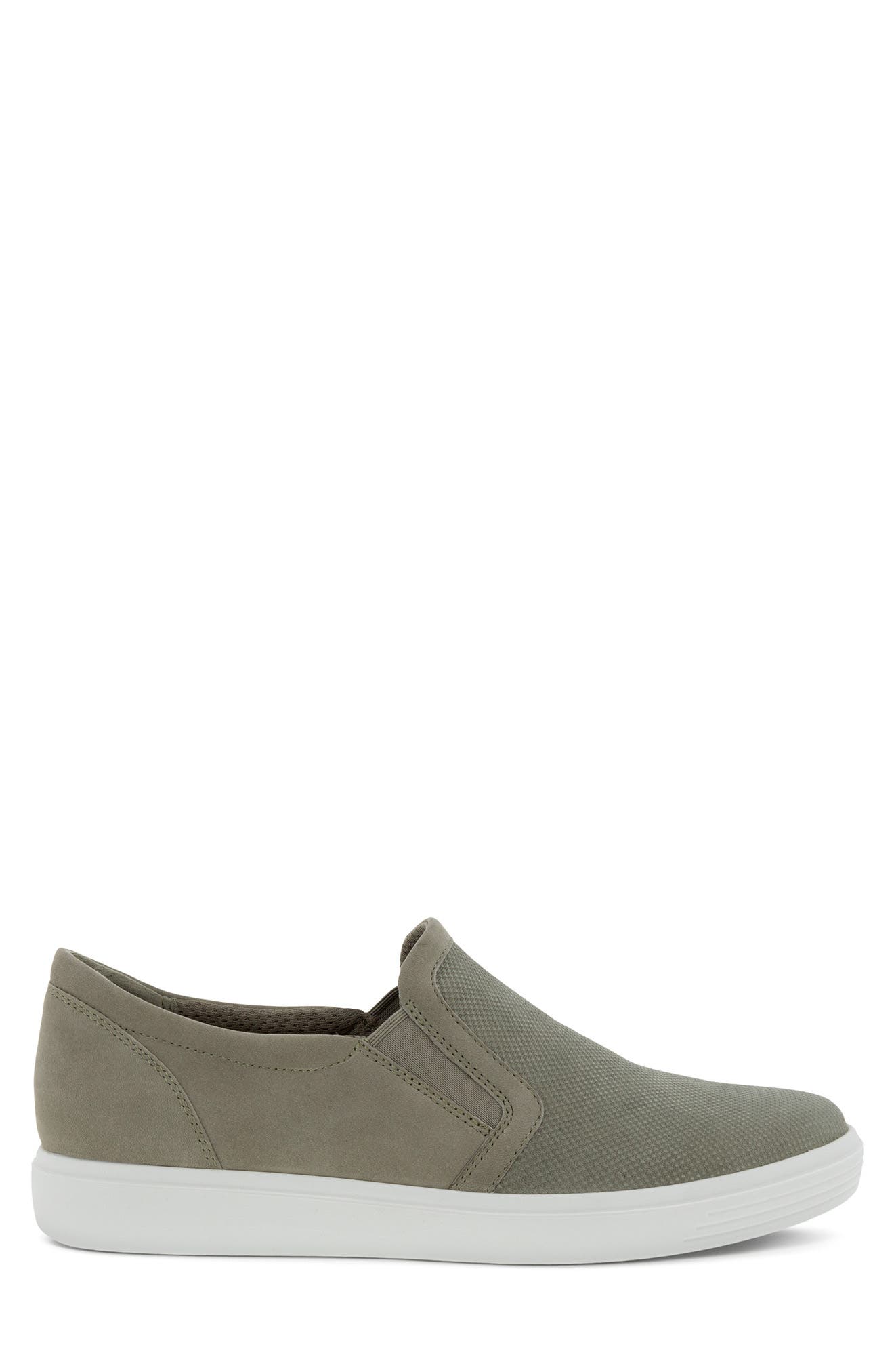 ECCO Vetiver Classic Leather Slip-On Sneaker, Alternate, color, 