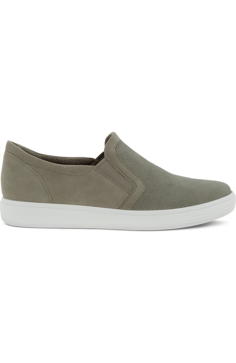 ECCO Vetiver Classic Leather Slip-On Sneaker, Alternate, color,